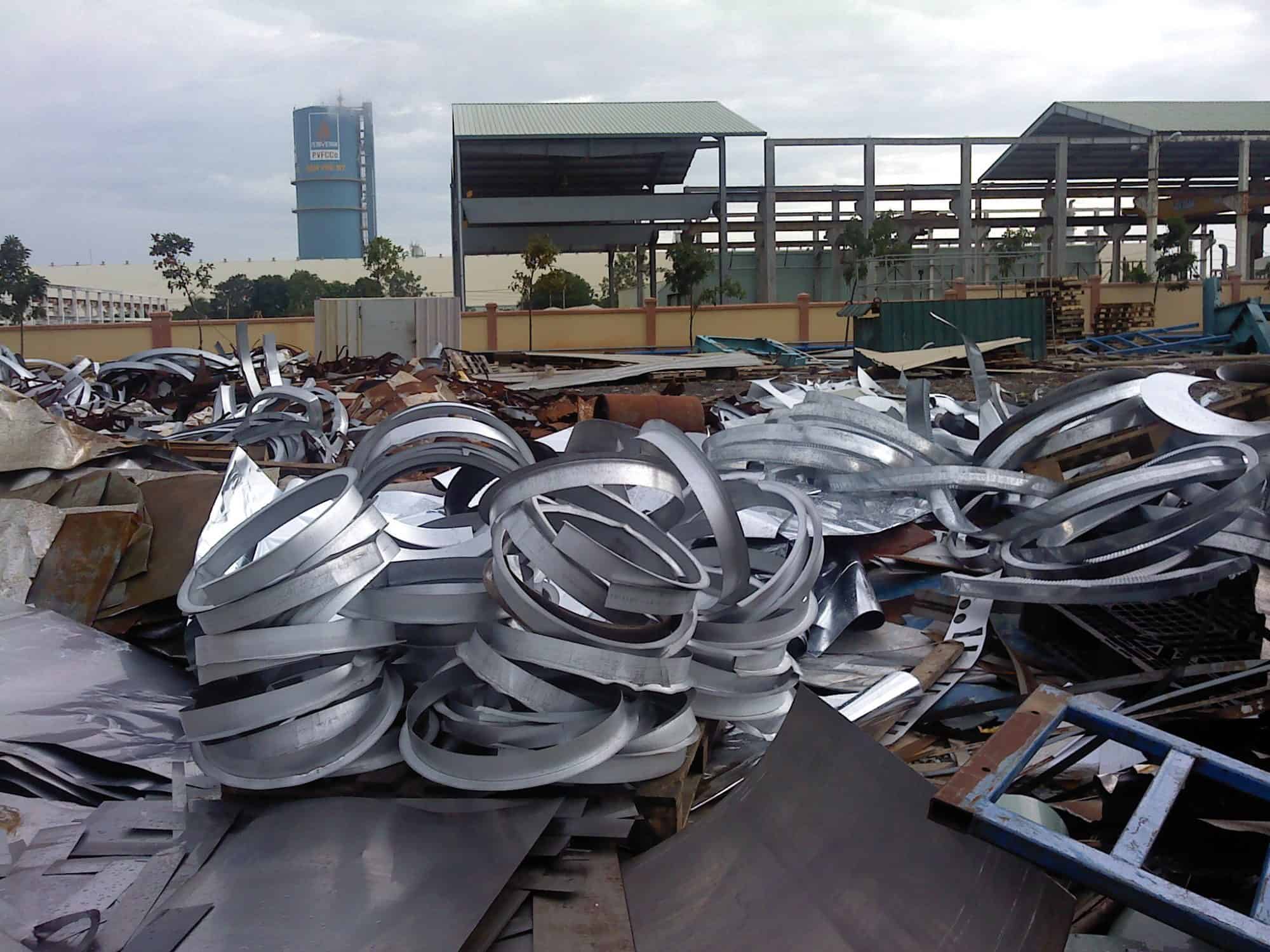 Thu mua phế liệu tại KCN Nhơn Trạch